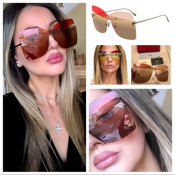 ?NEW FENDI BUTTERFLY SUNGLASSES ? main image 7